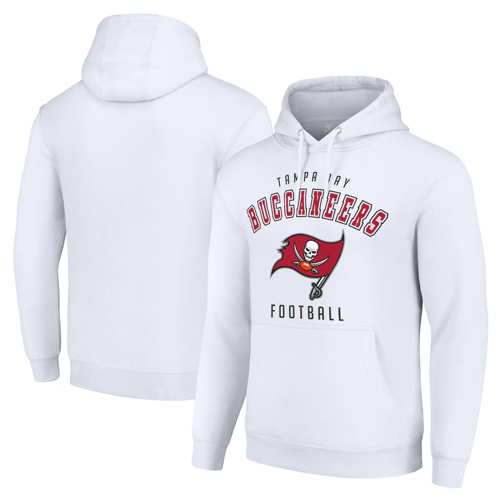 Men 2026 NFL Tampa Bay Buccaneers white Hoodie hooded style 01